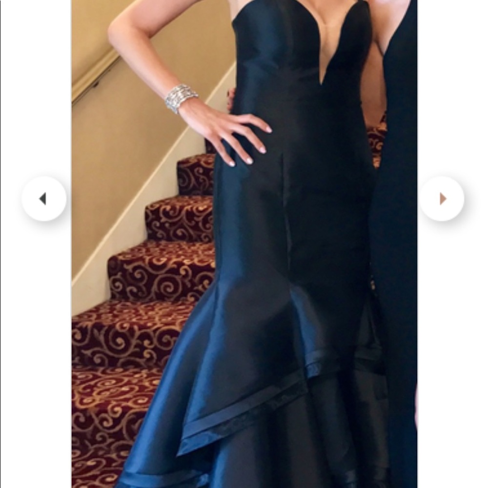 Jovani strapless mermaid dress 37099